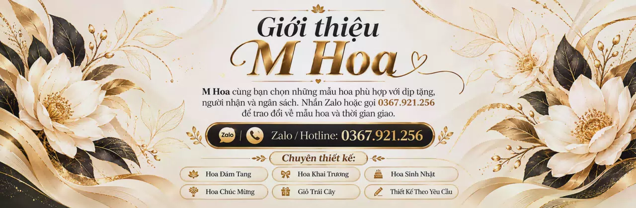 Ảnh bìa Shop hoa tươi Phường Quảng Phú Đà Nẵng - Gói ghém những lời muốn gửi